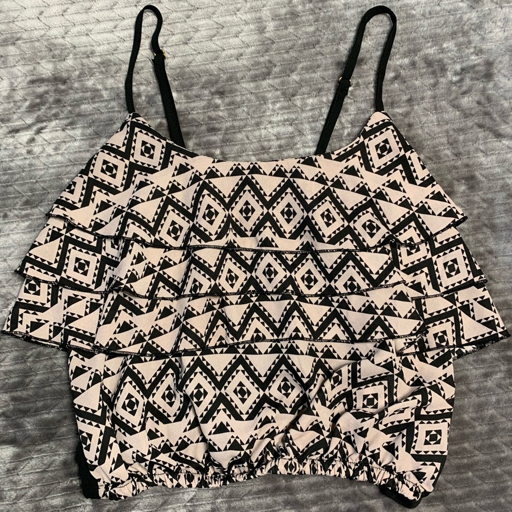 Flowy crop top